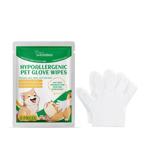 Borthalcy Hypoallergenic Pet Glove Wipes