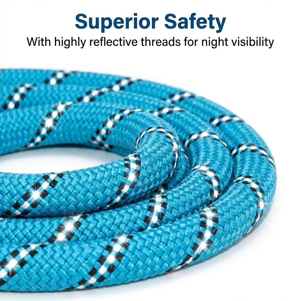 TrailPaw Heavy-Duty Rope Leash (Comfort Edition) -- 6ft / 10ft / 15ft