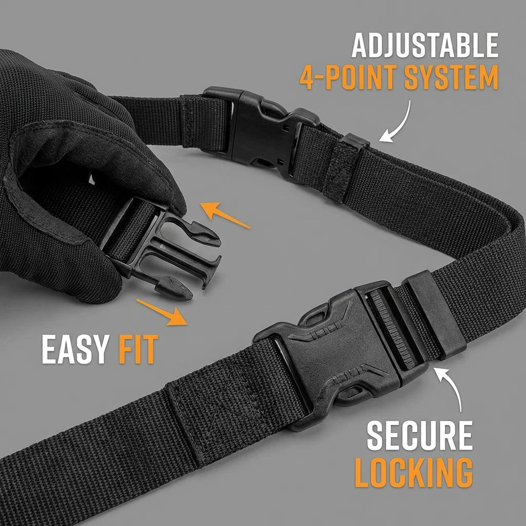 TrailPaw Comfort-Fit No-Pull Reflective Harness