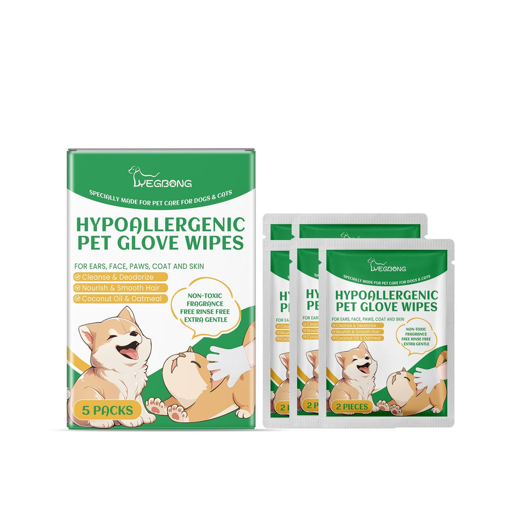 Borthalcy Hypoallergenic Pet Glove Wipes
