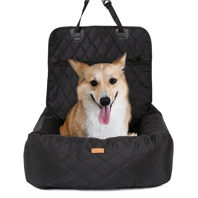 Borthalcy 2 In 1 Pet Dog Carrier Folding Car Seat Pad Thickened Multi-purpose Pet Bed Dog Car Mattress Pets Supplies